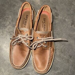 Sperry Top-Sider Brown Mens US 8M Boat Loafers Shoes Casual